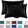 DreamNestra Satin Pillowcase Set – Queen Duo for Silky Sleep Nights