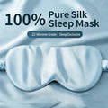 DreamNestra Silk Sleep Mask – Zero Pressure, Cloud-Soft Blackout
