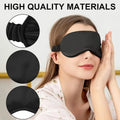 DreamNestra Silk Sleep Mask – Blackout Bliss, Travel-Ready Kit